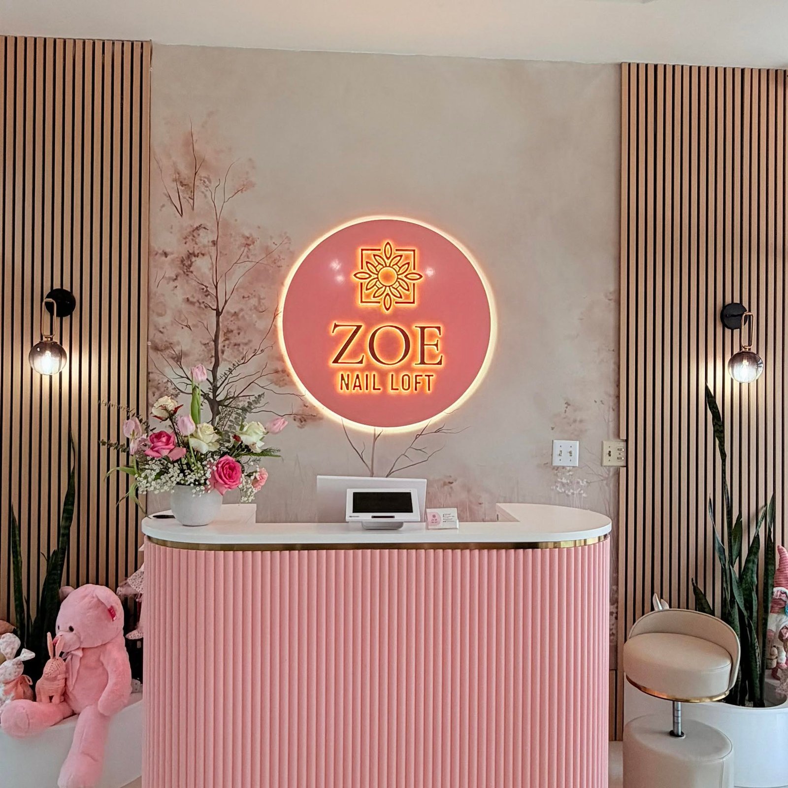 A tour our salon — Zoe Nail Loft